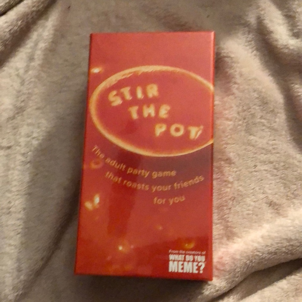 Stir The Pot Party Game - Red